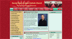 Desktop Screenshot of hsvsacredheart.com